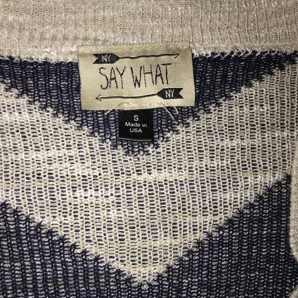 Navy blue cardigan - Picture 2 of 2